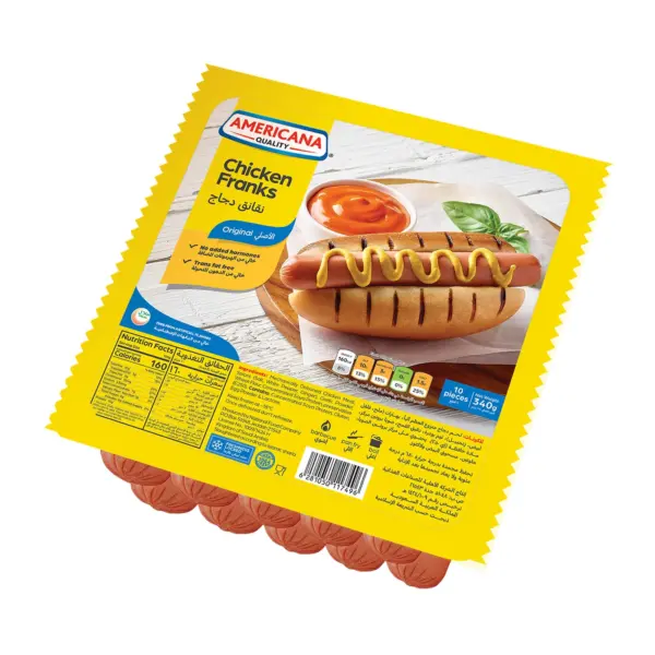 AMERICANA CHICKEN FRANKS 340GM